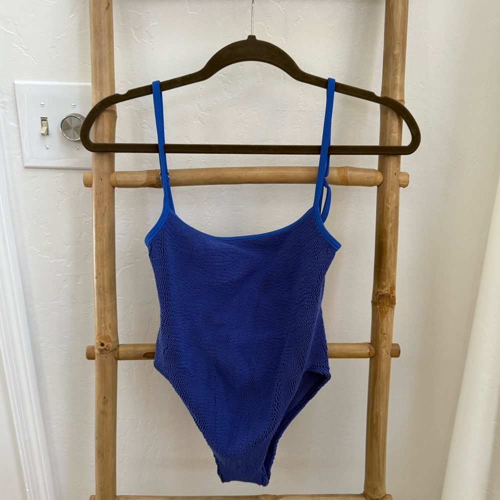 Blue Women's One Piece Swimsuit